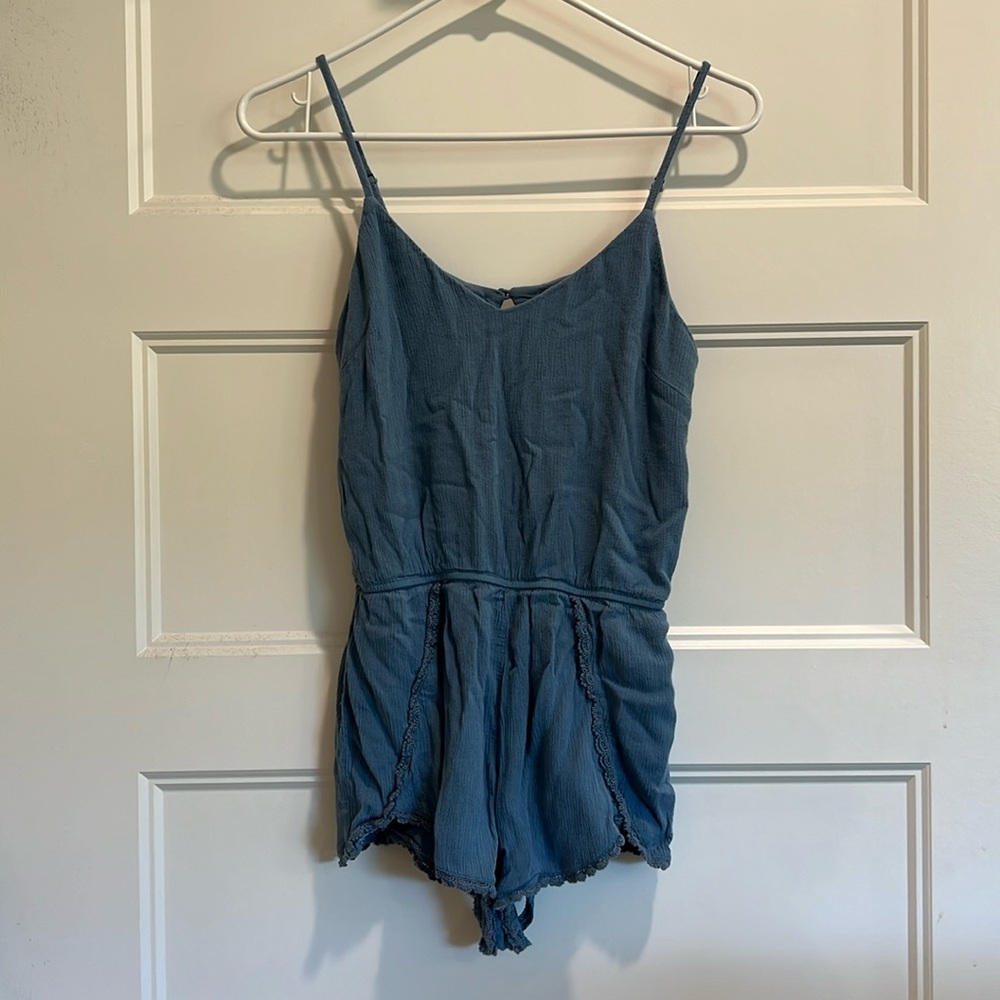 Blue romper